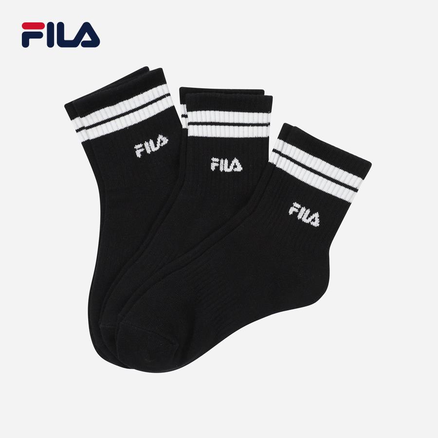 Vớ thể thao unisex Fila - FS3SCF5332X-BLK