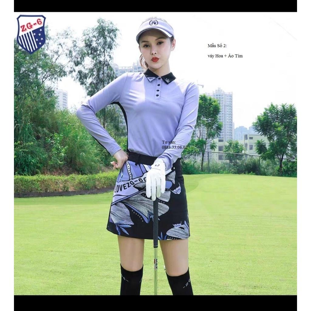 Set váy + áo Hoặc Áo + Quần dài golf nữ ZG-6 CAO CẤP