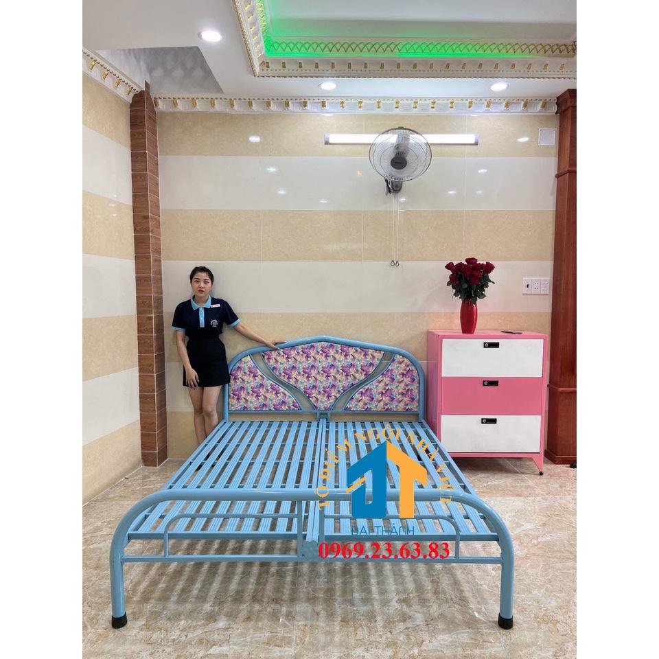 Giường ngủ sắt ngang 1m8 dài 2m – GS13
