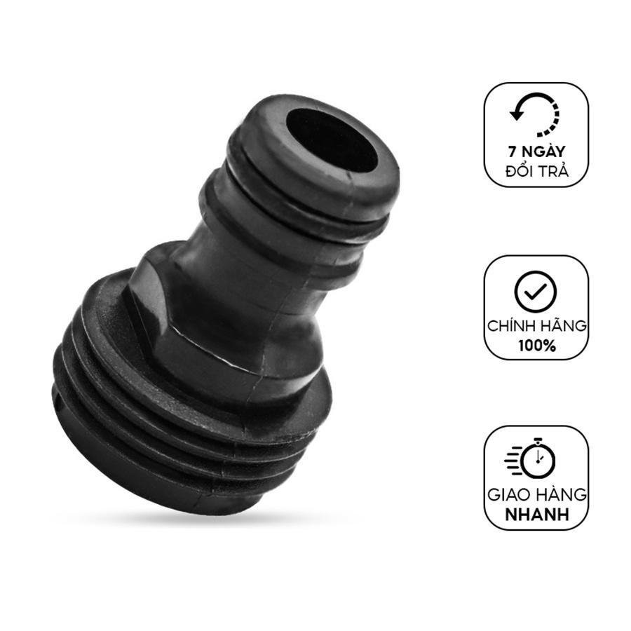 Đầu Nối Nhanh Ren Ngoài 27 mm Kết Nối Với Khớp Nối Nhanh Dương 16 mm