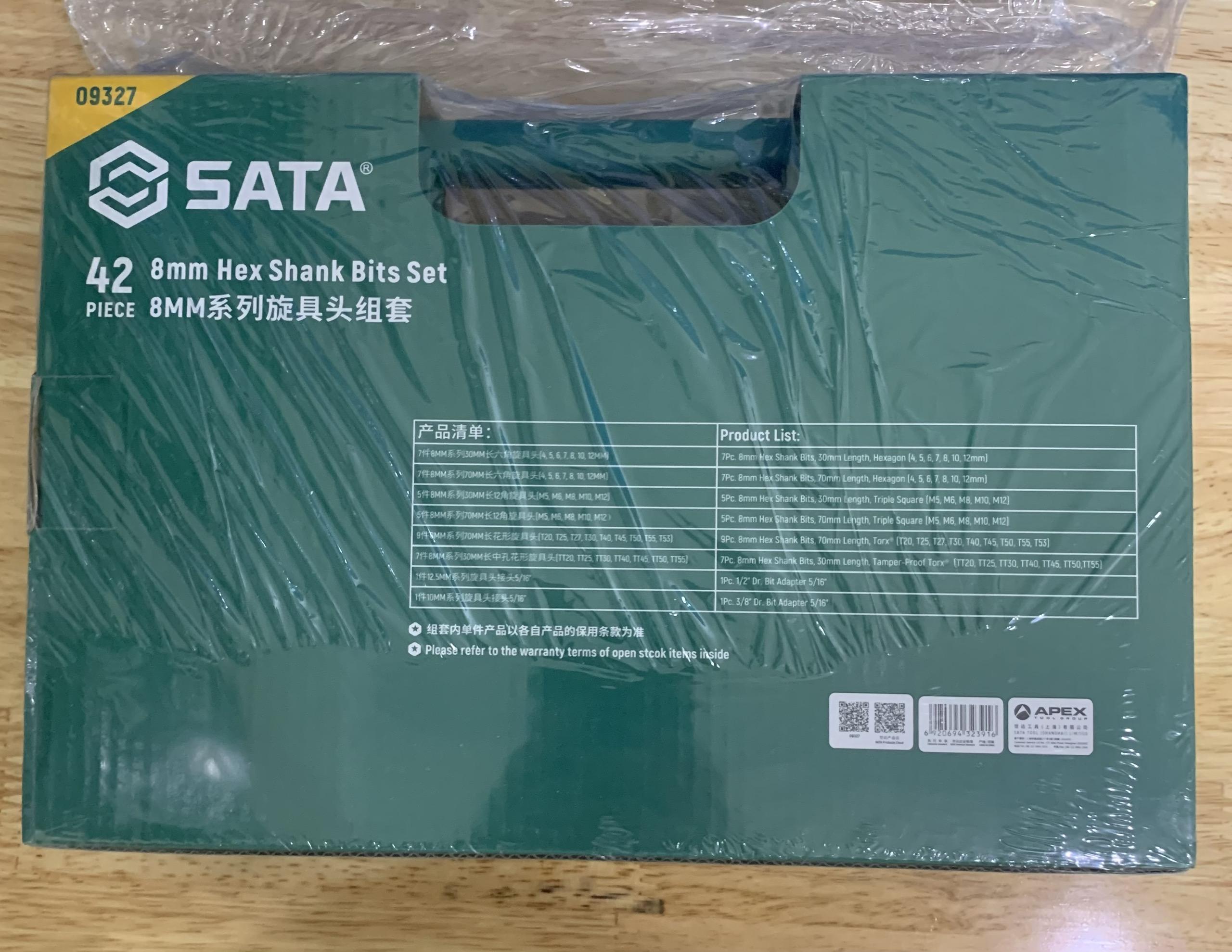 Bộ đầu bit đầu lục giác đầu sao 42 chi tiết 09327