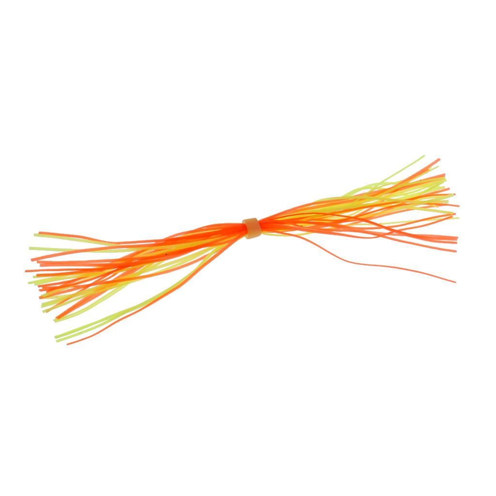 10 Pcs Bundles Fly Tying Threads Skirts for Fishing Flies Lure Beard Making