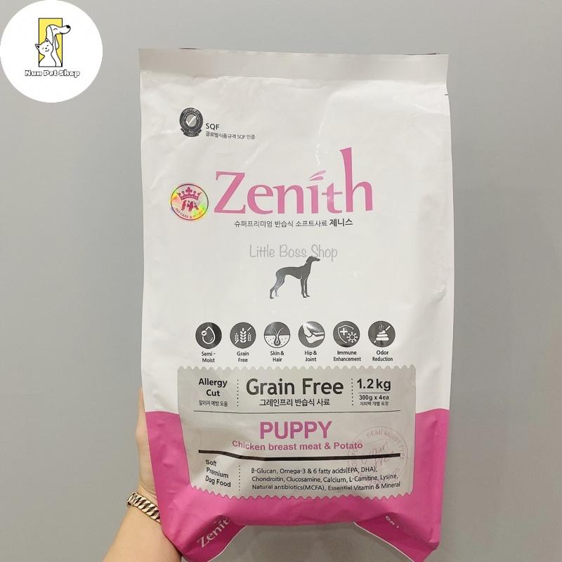 1kg2 Thức ăn hạt mềm chó nhỏ Zenith Puppy