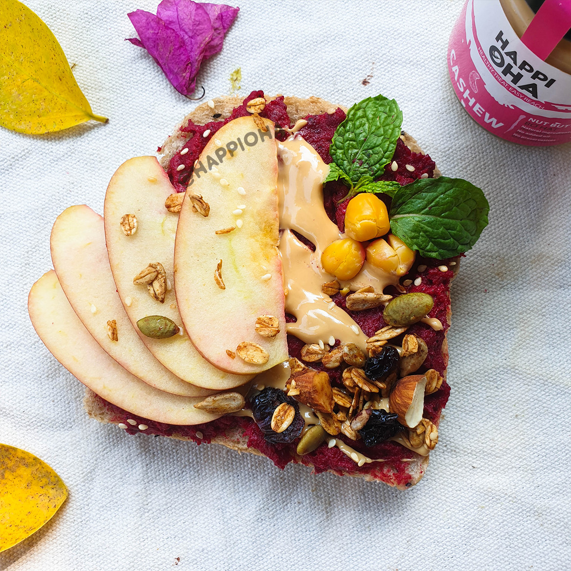Combo ngũ cốc 8 loại hạt trái - Vị cacao & vị quả mọng - Không đường tinh luyện/phụ gia - HAPPI OHA GRANOLA