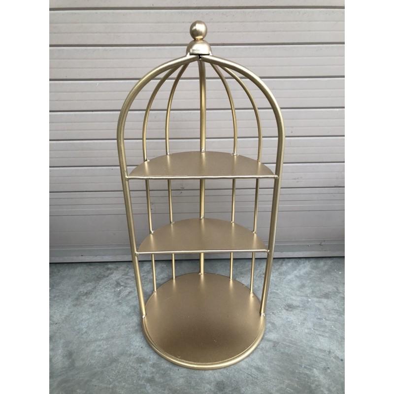Kệ để mỹ phẩm, nuớc hoa, bánh kẹo hình lồng chim độc đáo