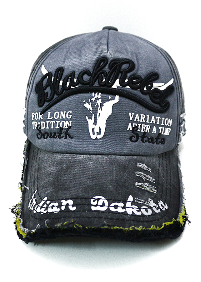 Nón thời trang họa tiết bụi Black Rebel