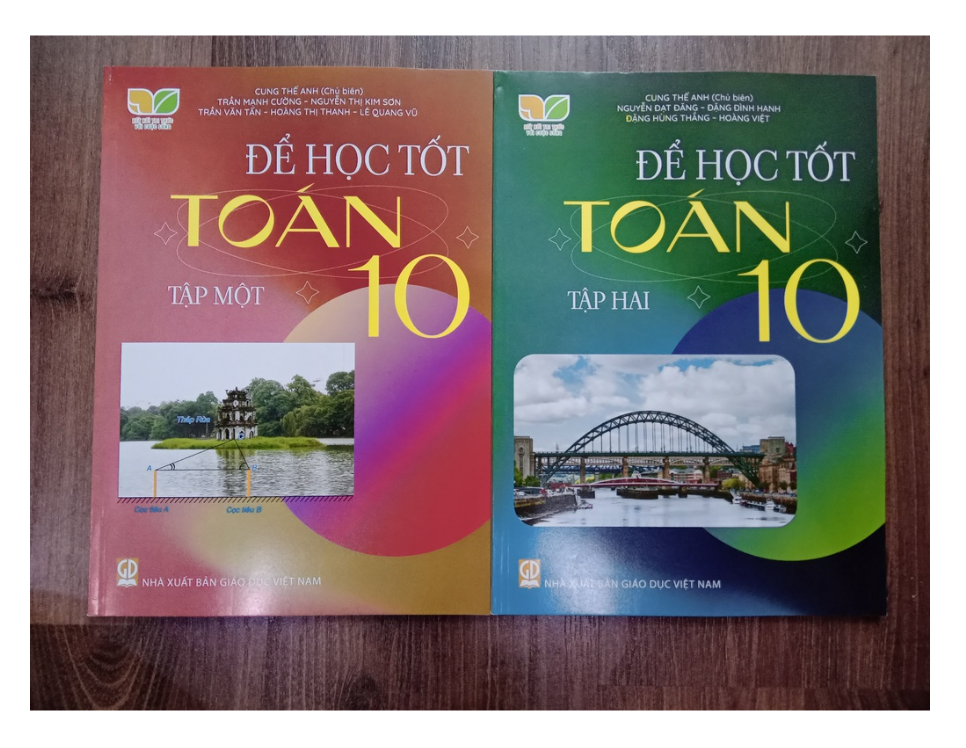 Sách - Combo để học tốt toán lớp 10 ( Tập 1 + Tập 2 ) Kết nối tri thức với cuộc sống