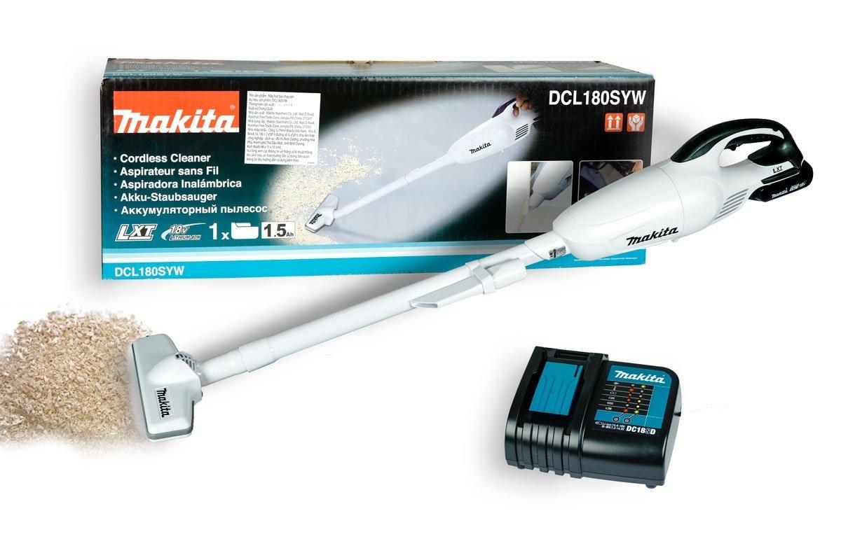 MÁY HÚT BỤI DÙNG PIN 18V MAKITA DCL180SYW - HÀNG CHÍNH HÃNG