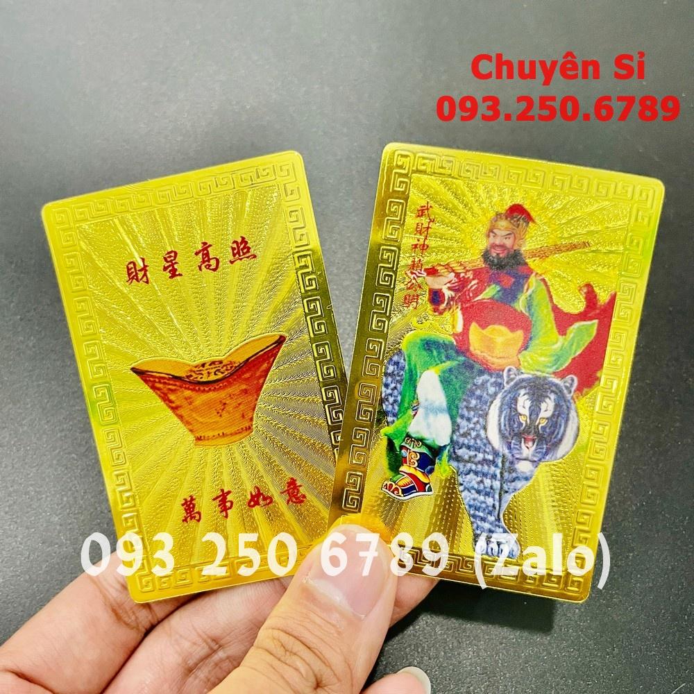 Kim Bài Tài Bạch Tinh Quân - Thần Tài Triệu Công Minh giúp Hanh Thông Xua Đuổi Tà Khí