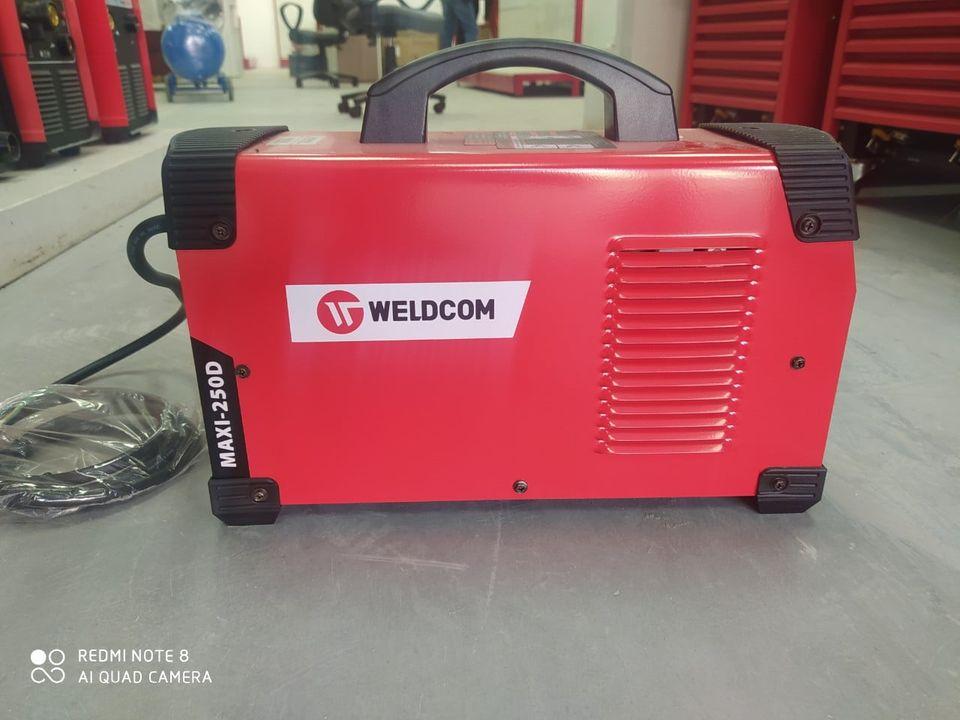 MÁY HÀN QUE ĐIỆN TỬ 1.6-4.0MM MAXI 250D WELDCOM (2 NGUỒN 220V VÀ 380V ) - HÀNG CHÍNH HÃNG