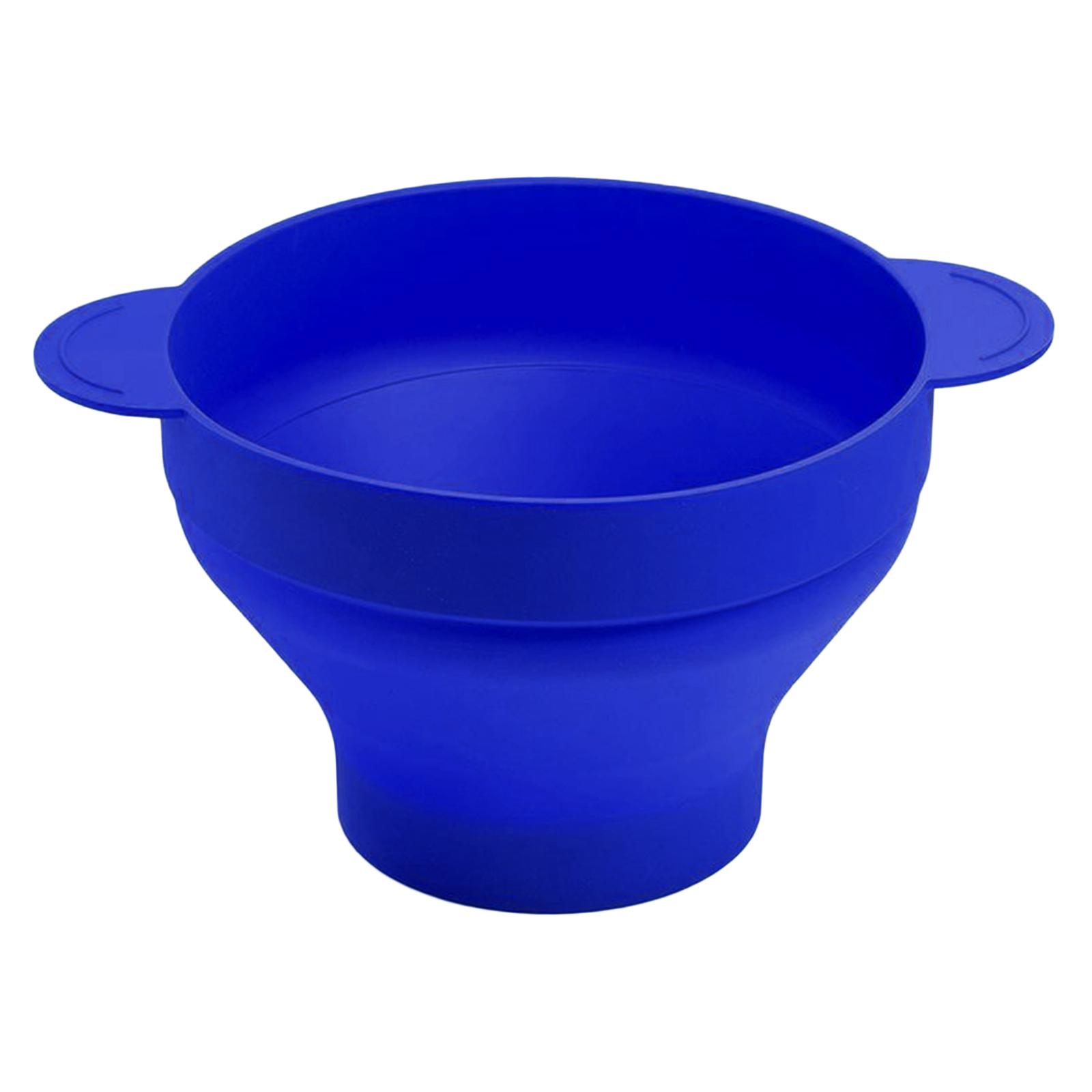 Microwave Popcorn Maker Pop Corn Collapsible Silicone Bowl Container