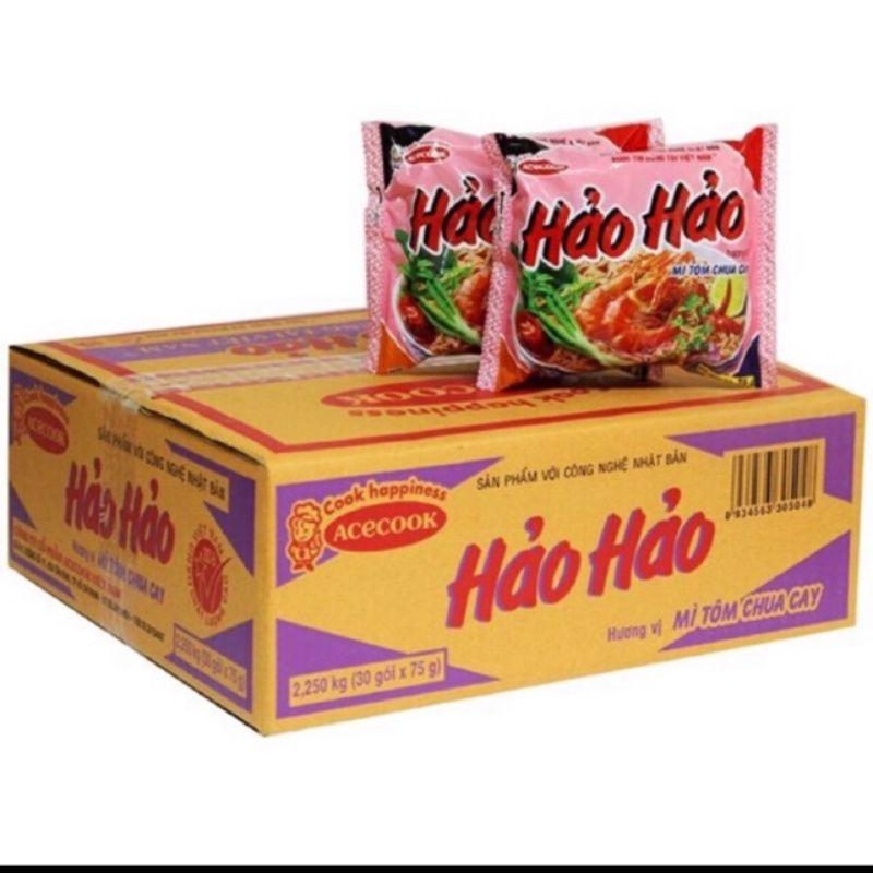 Mì Hảo Hảo Tôm chua cay thùng 30 gói/ DATE MỚI