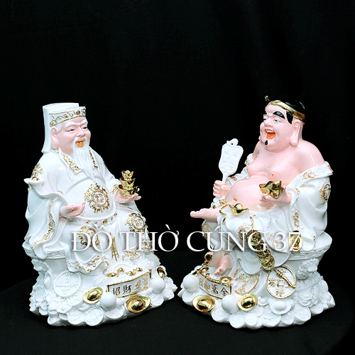 TƯỢNG THẦN TÀI - THỔ ĐỊA ÁO TRẮNG