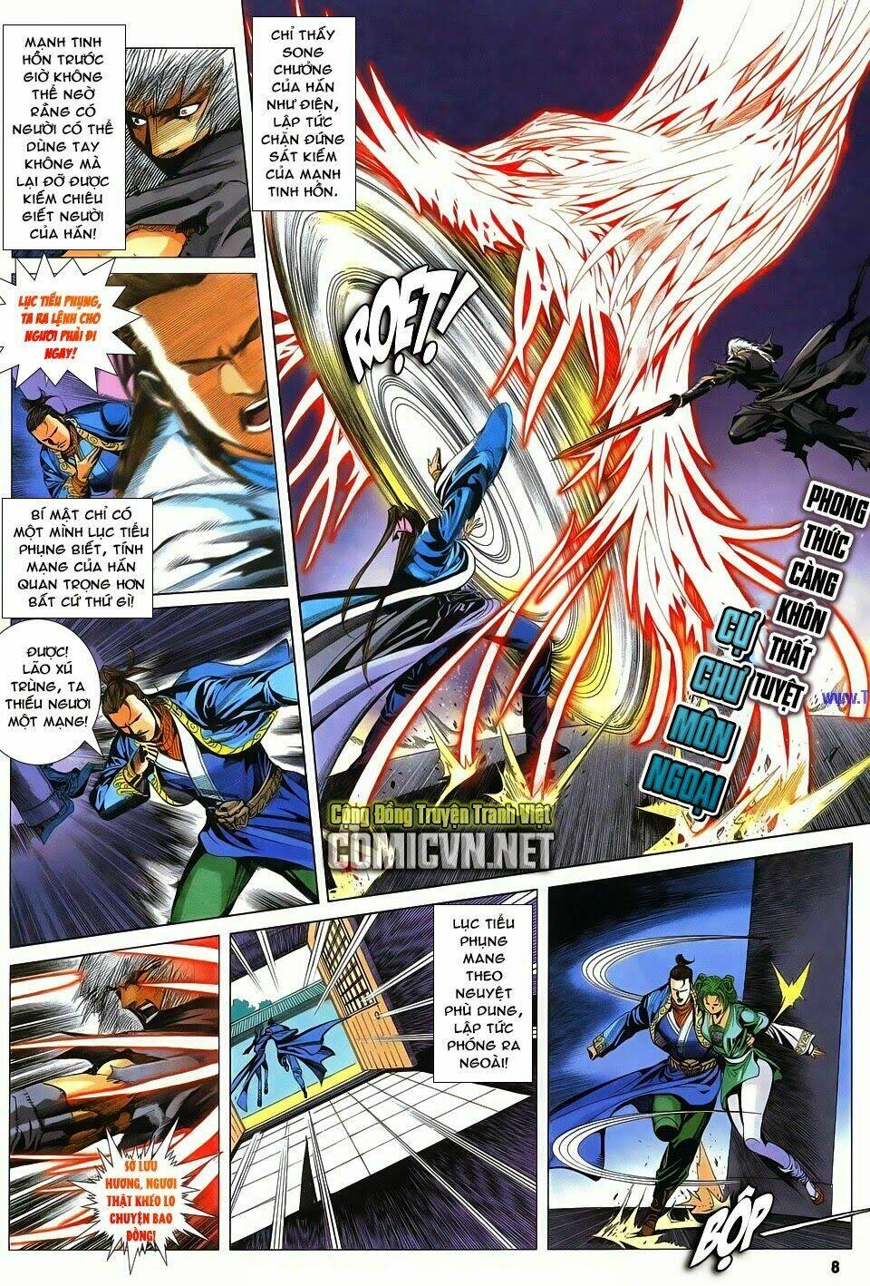 cổ long quần hiệp truyện chapter 80 8