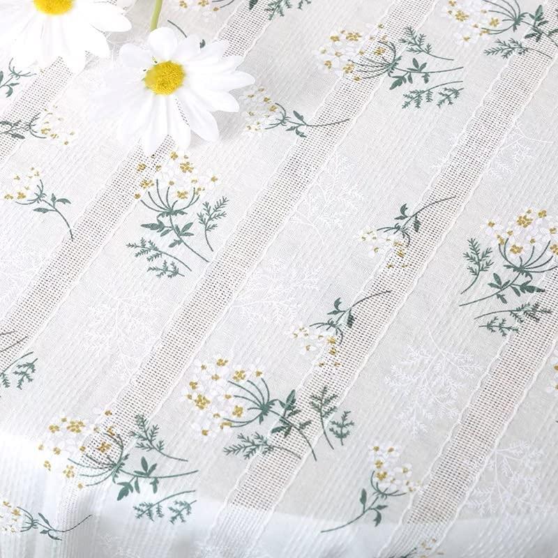 Khăn trải bàn bên cạnh hình chữ nhật Rustic Vải trải bàn dã ngoại 55 '* 71'