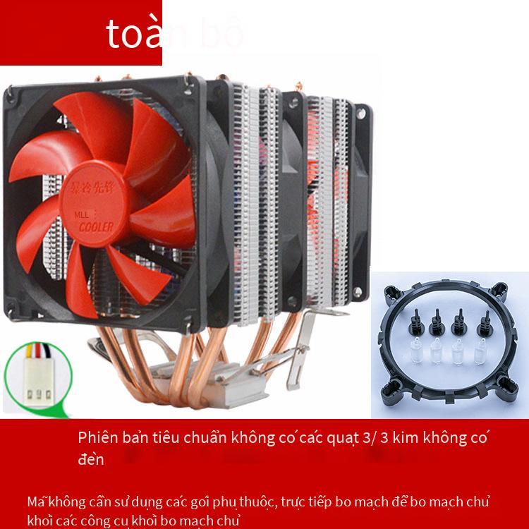 Bán Đặc Biệt CPU Tản Nhiệt 4 Ống Dẫn Nhiệt Máy Tính Quạt Để Bàn 1150 1151AMD Sử Dụng Có Thể Tùy Chỉnh