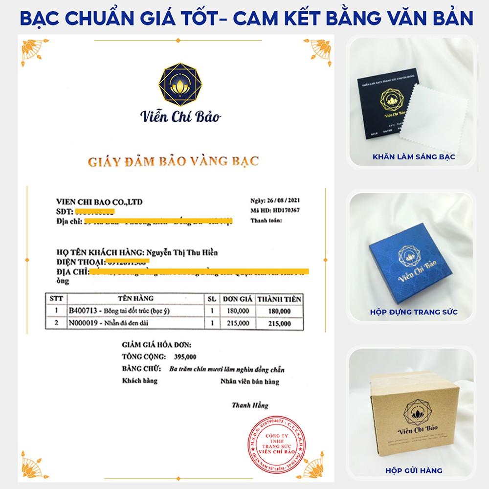 Nhẫn bạc CH trơn nhẫn nam - VIỄN CHÍ BẢO N100001