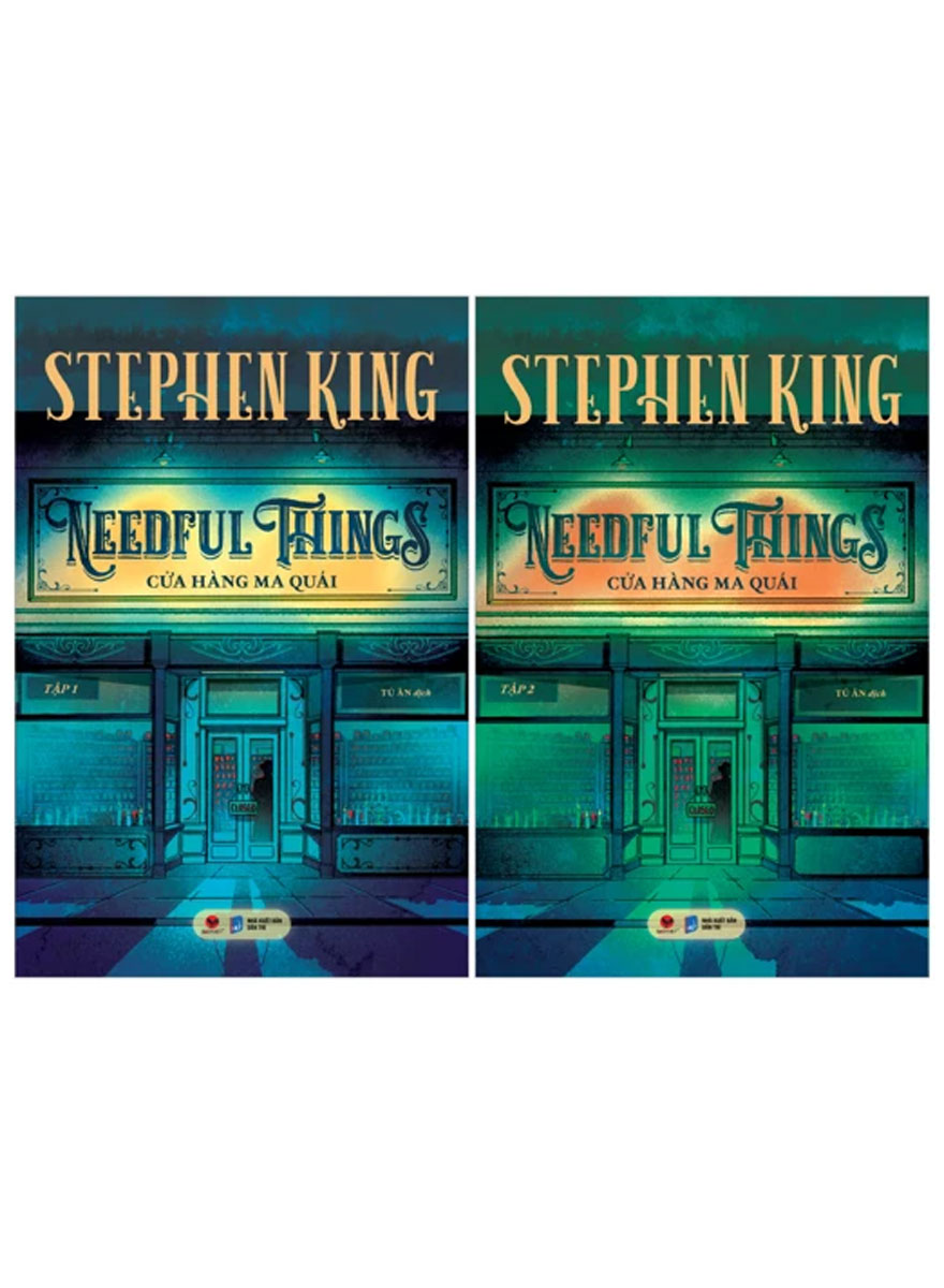 Combo Sách Needful Things - Cửa Hàng Ma Quái - Tập 1 + Tập 2 (Bộ 2 Tập) - BV