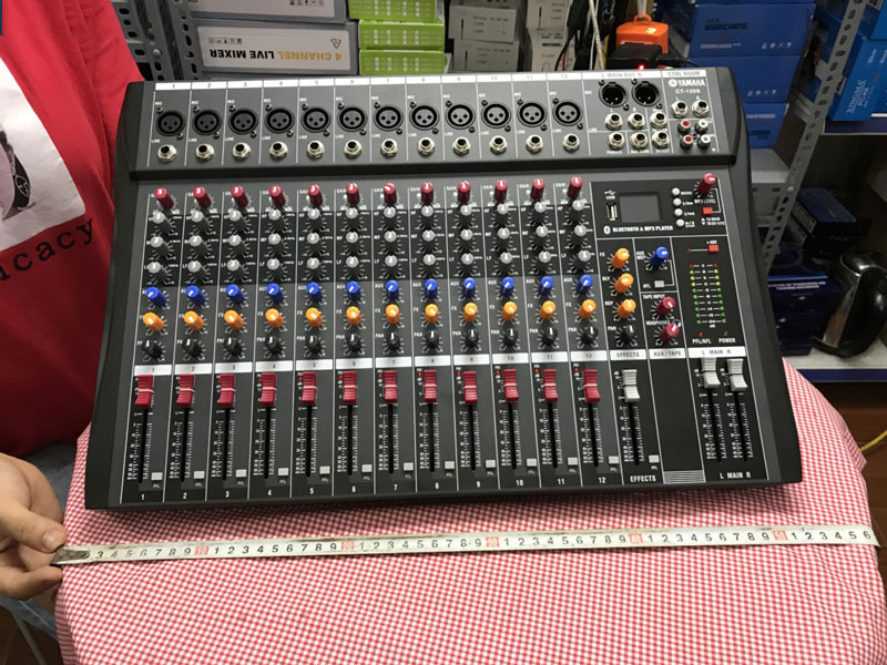 Mixer Yamaha Bluetooth 12 line CT-120S-Hàng Nhập Khẩu.