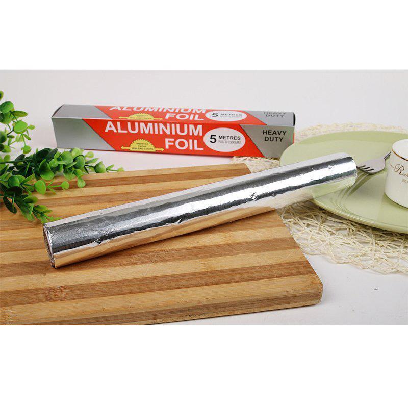 Cuộn Giấy Bạc Bọc Thực Phẩm 5m X 30Cm Tiện Lợi