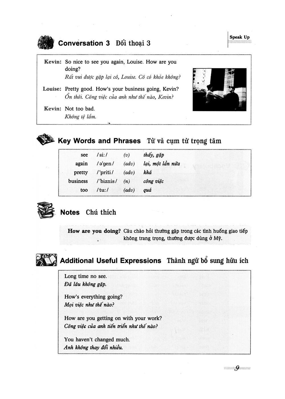 Sách Speak Up - Giao Tiếp Tiếng Anh Tự Tin Trong Mọi Tình Huống Trình Độ Sơ Cấp (Kèm CD) - Tái Bản