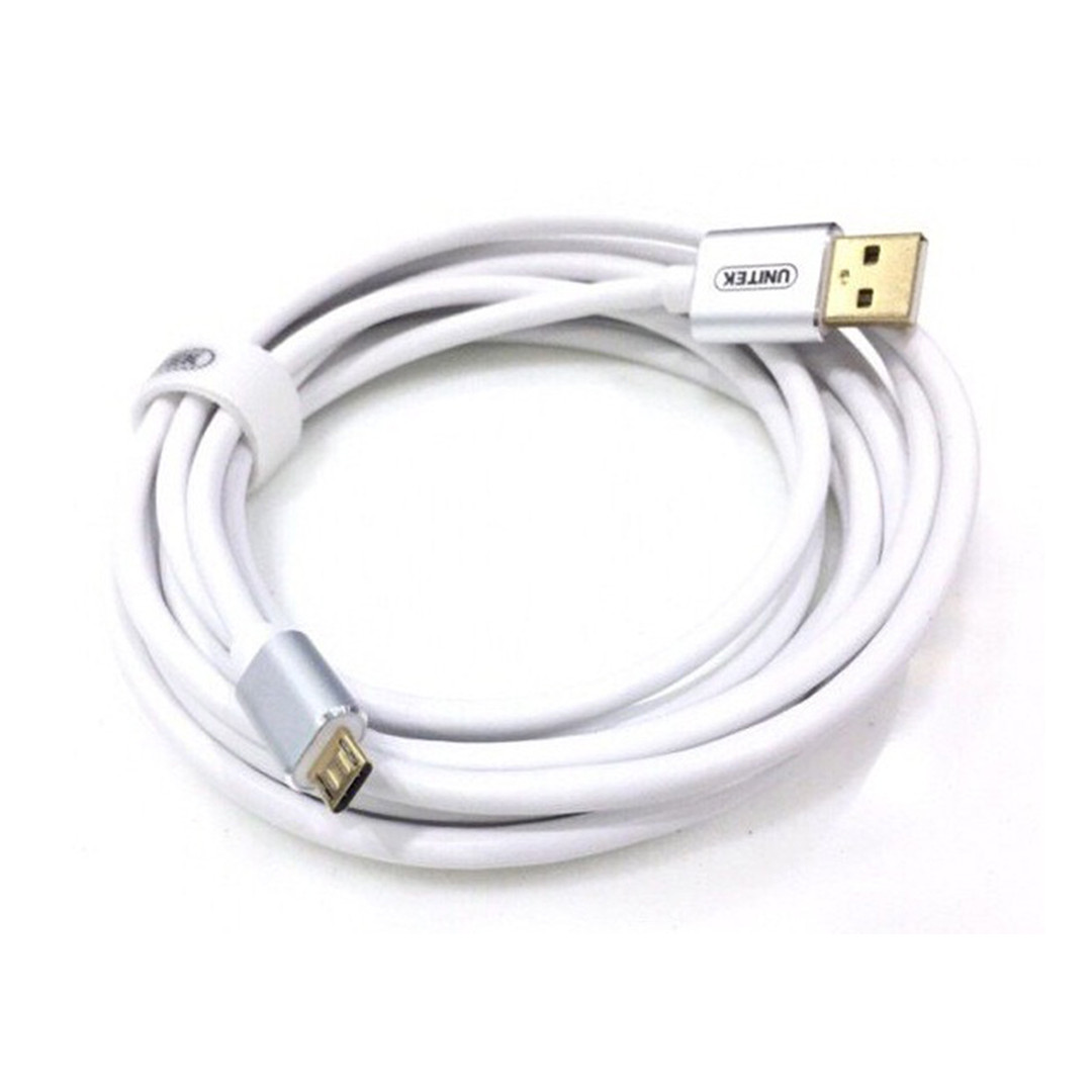 Cáp USB 2.0 To  Micro USB Unitek 3m (Y-C 435FSL)  - HÀNG CHÍNH HÃNG