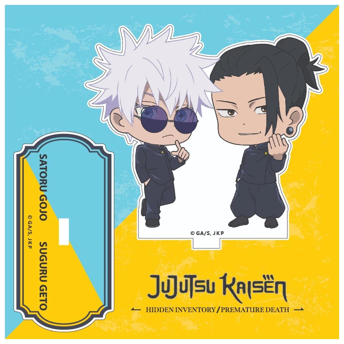 Đồ Chơi Mô Hình Chibi Acrylic Jujutsu Kaisen - Satoru Gojo &amp; Suguru Geto