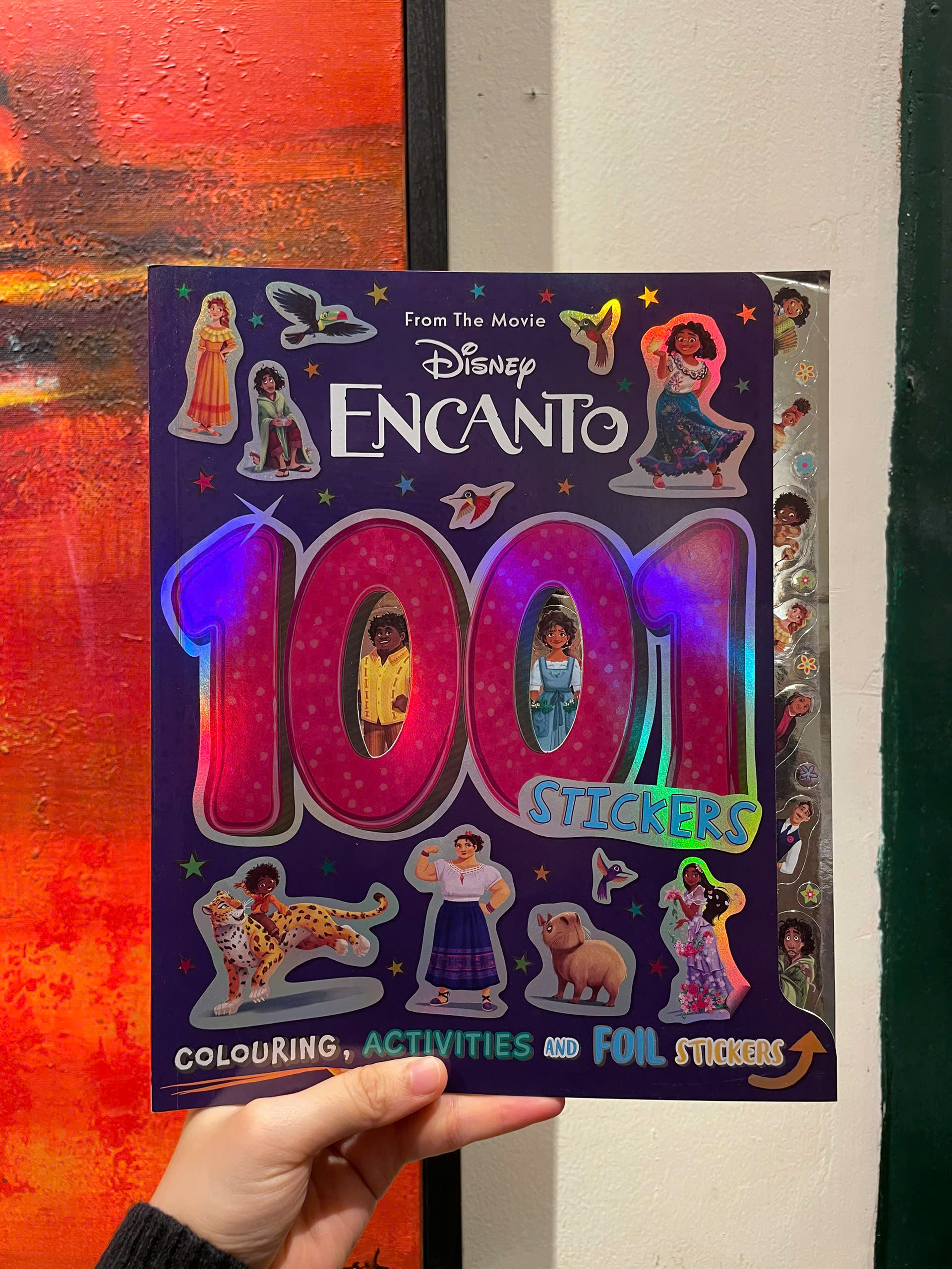 Sách - Disney Encanto: 1001 Stickers (From the Movie) by Autumn Publishing