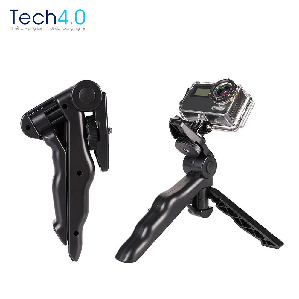 Tripod giá đỡ 3 chân mini đa năng hỗ trợ tay cầm, để bàn cho điện thoại, gopro