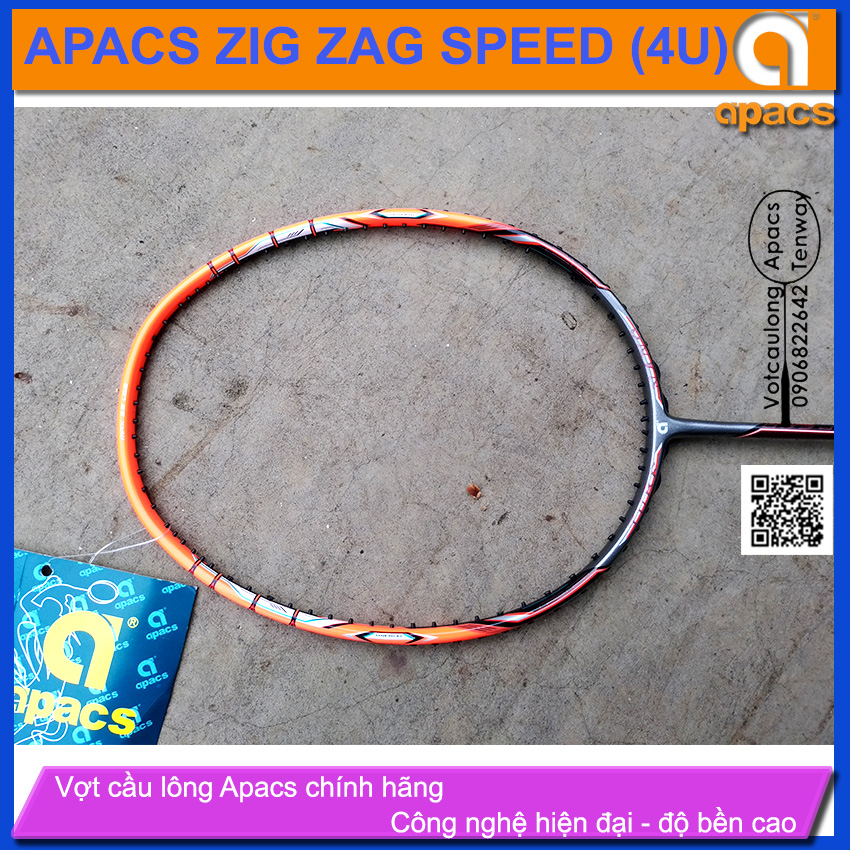 Vợt cầu lông Apacs Zig Zag Speed - 4U - Thao tác nhanh gọn dứt khoát