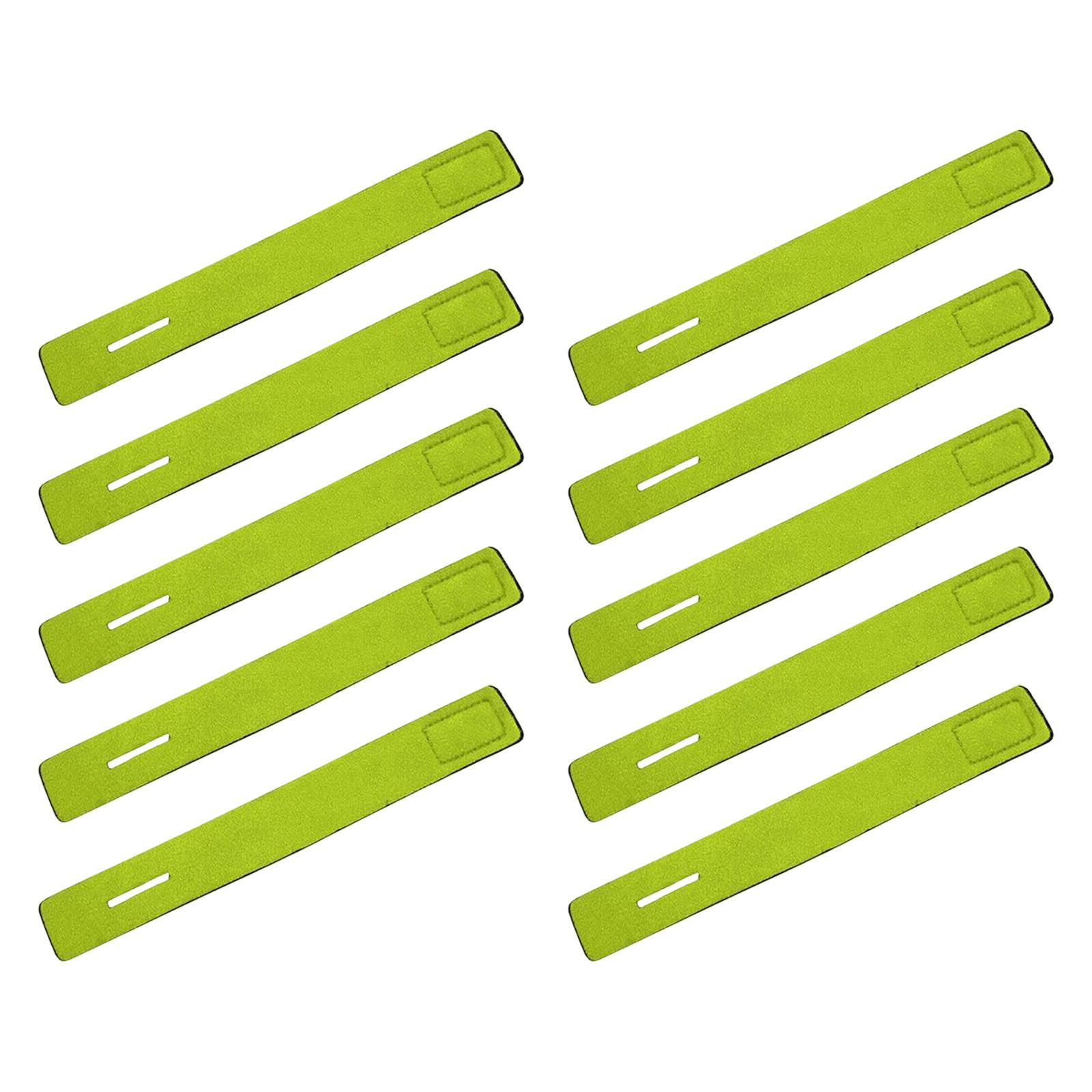 10Pcs Fishing Rod Straps Wrap Fishing Pole Ties for Bank Fishing Garage