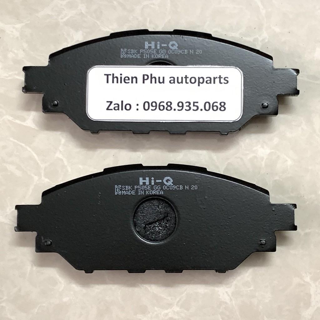 Má phanh chính hãng Hi-Q cho Innova 2016 - nay + Fortuner 2017 + HILUX (2017 - NAY) trước. OEM Brake Pad : 044650K420