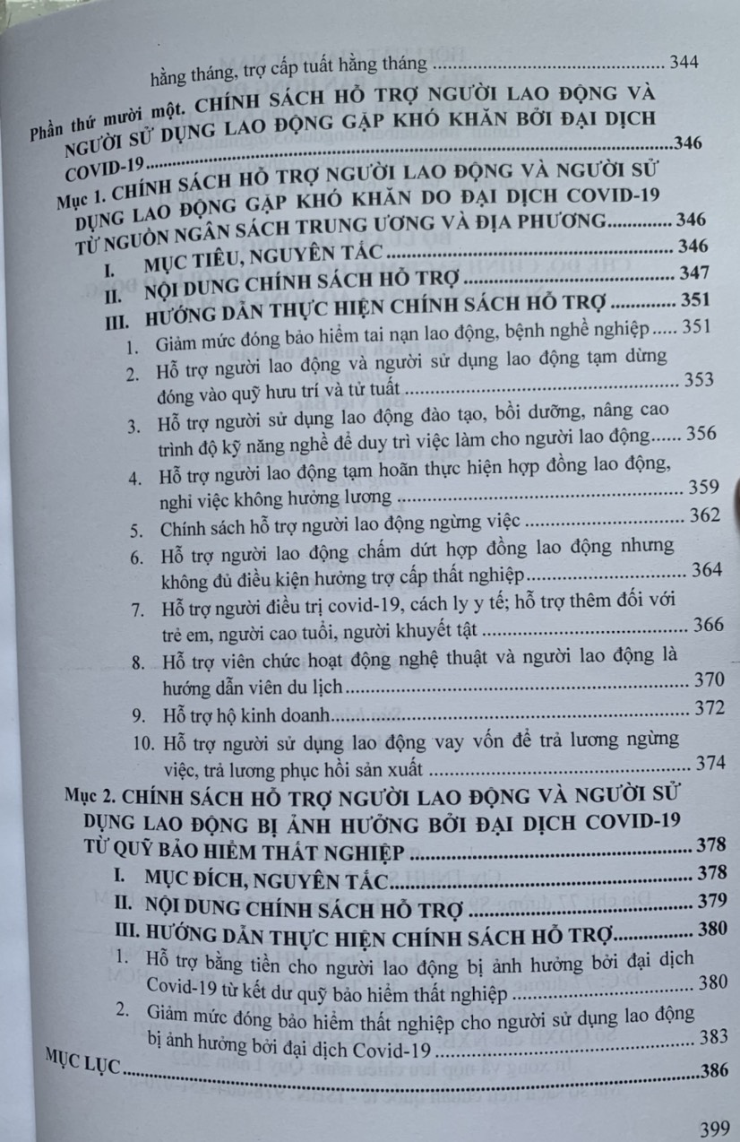 Bộ Luật Lao Động Chế Độ, Chính Sách Mới Hỗ Trợ Người Lao Động, Người Sử Dụng Lao Động Năm 2022