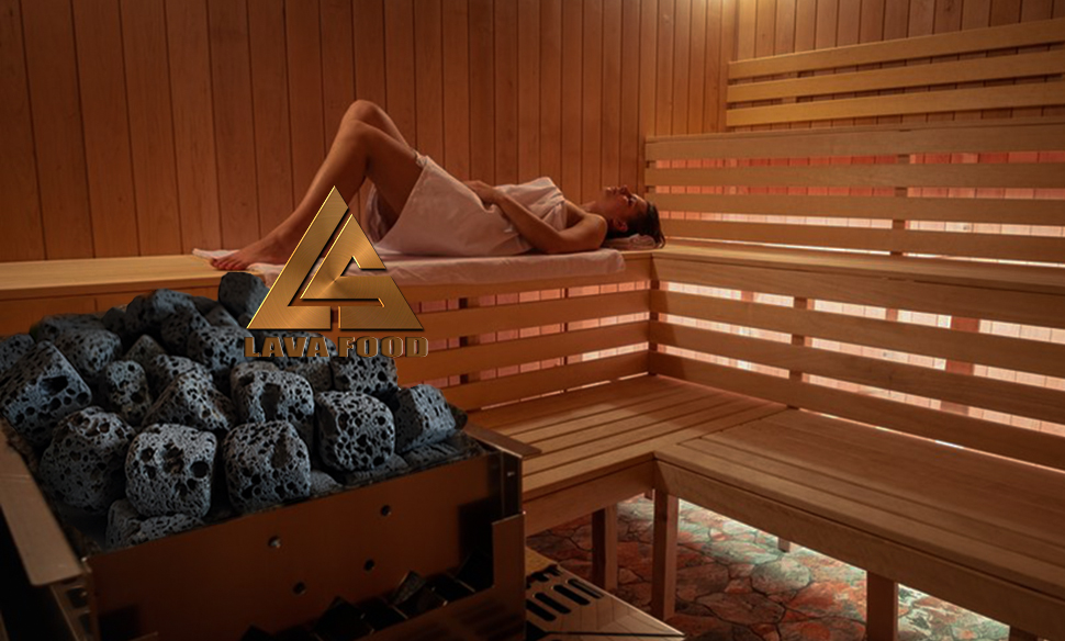 Đá núi lửa lỗ nhỏ dùng xông hơi sauna - giữ nhiệt lò nướng 1KG - ISO 9001