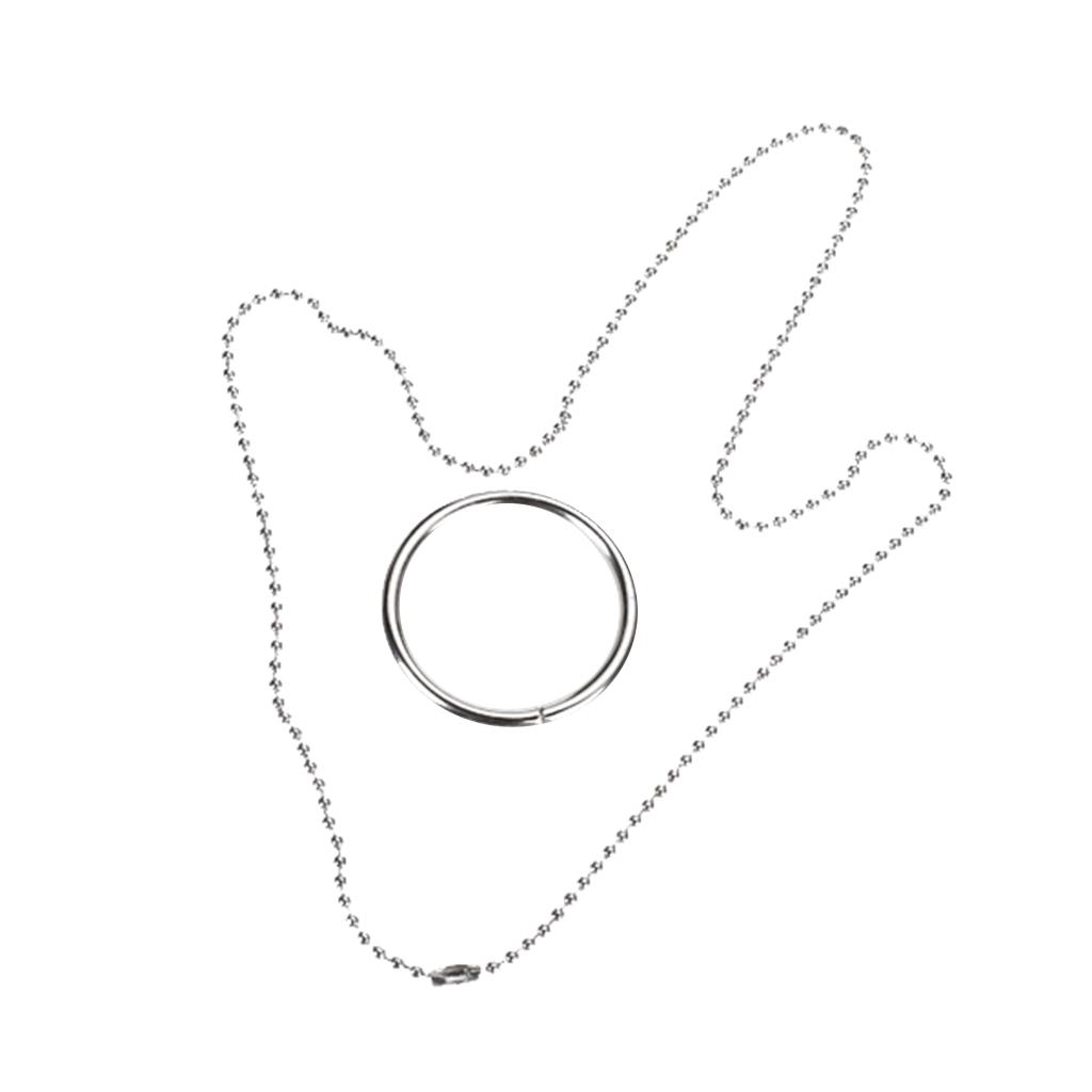 Magic Ring Chain Metal Magic Trick Props Knot