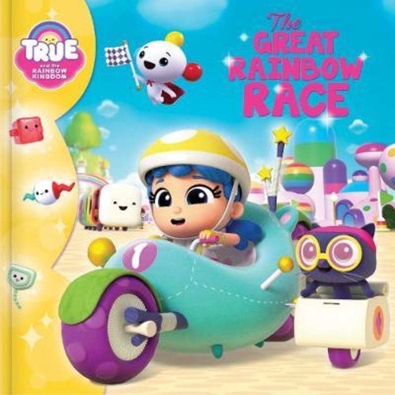 Sách - True and the Rainbow Kingdom: The Great Rainbow Race by Anne Paradis