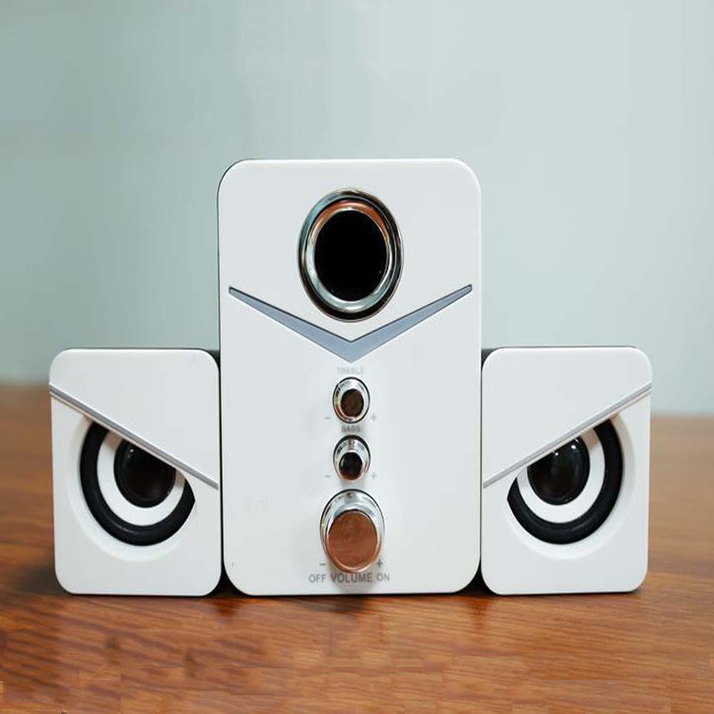 Universal Desktop Máy tính Audio Home Desktop Subwofer Loa có dây Máy tính xách tay Màu loa đa phương tiện: Phiên bản nâng cấp