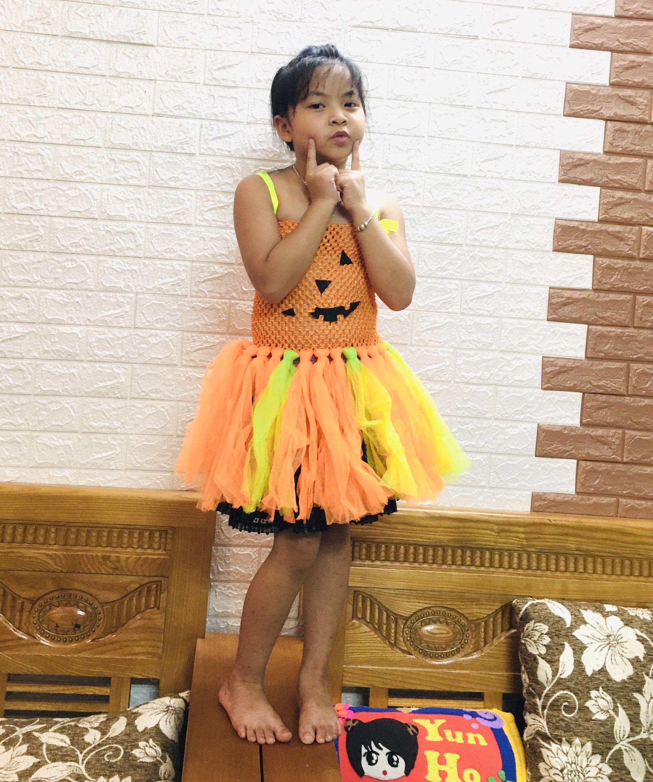 Váy hoá trang halloween cho bé