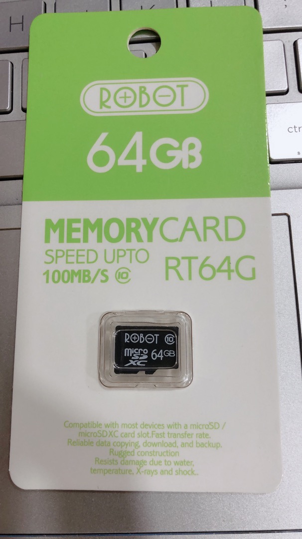 Thẻ Nhớ Micro SD ROBOT TF Card 16GB/ 32GB/ 64GB - Hàng chính hãng