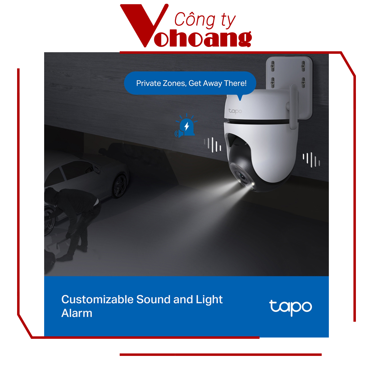 Camera TP-Link Tapo C520WS 2K 360 Ngoài Trời - AI Thông Minh Phát Hiện Chuyển Động, Hỗ Trợ Smart Home