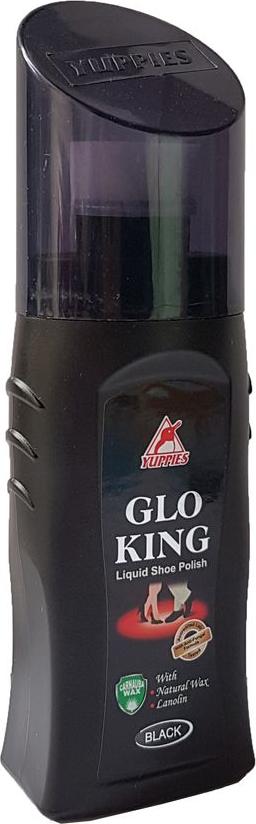 Xi đánh giày đen YUPPIES Glo King Liquid Sheo Polish 75ml-Back