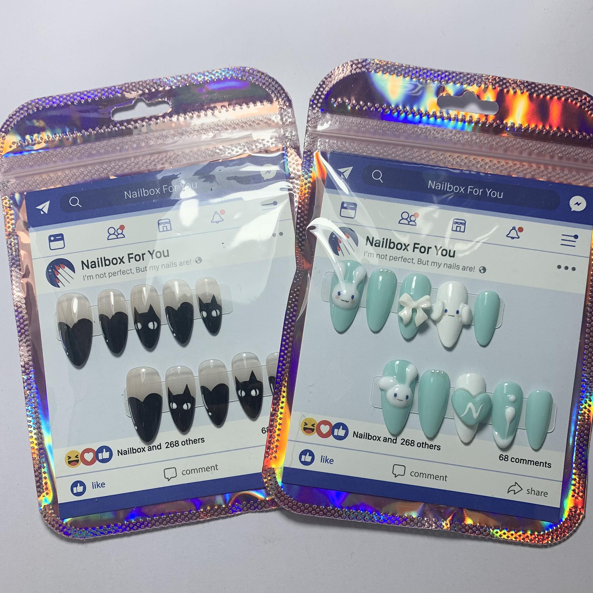 [ Una Nailbox ] Hoạ Tiết Dễ Thương