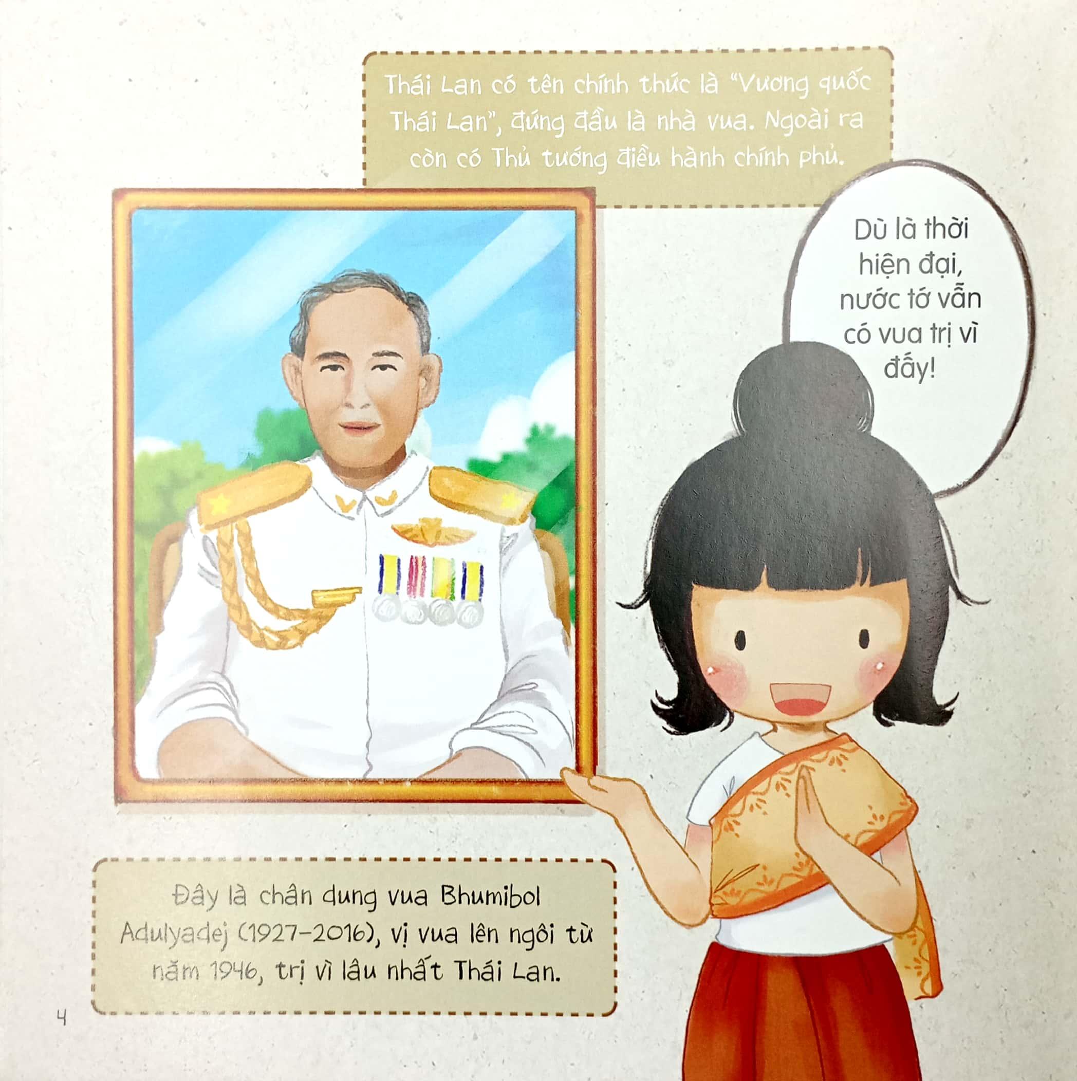 Sách Vòng Quanh Thế Giới - Thái Lan