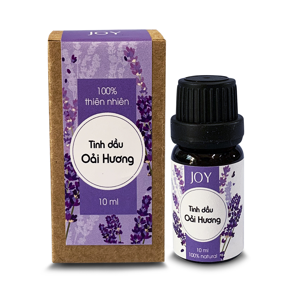 Tinh Dầu Oải Hương Lavender Nguyên Chất Joy 10ml Xông Phòng - Ngủ Ngon - Thư Giãn Dễ Chịu