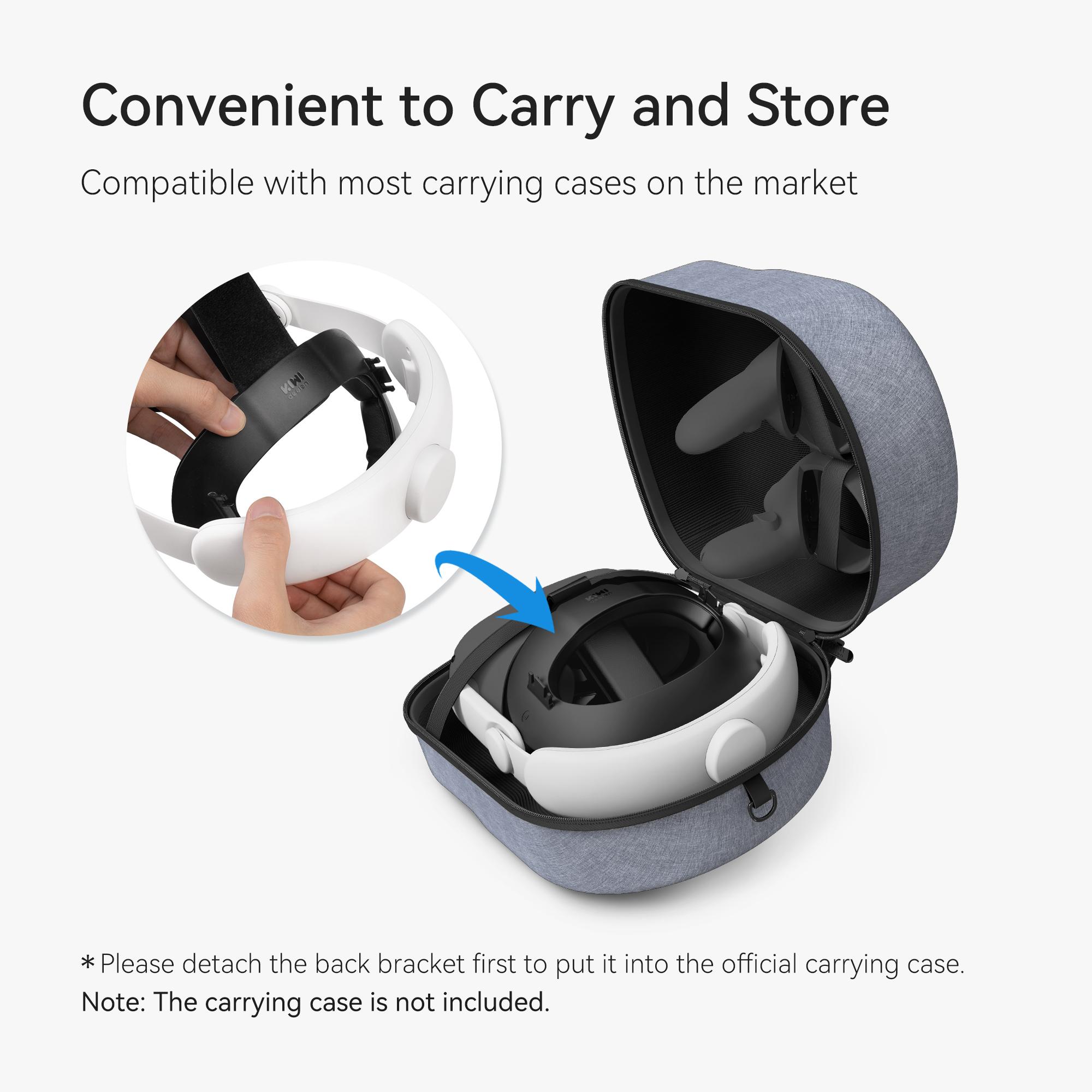 Thiết kế Kiwi cho Oculus Quest 2 Dây đeo đầu điều chỉnh có thể điều chỉnh TỔNG HỢP Hỗ trợ cải thiện sự thoải mái cho phụ kiện VR màu sắc: như chương trình