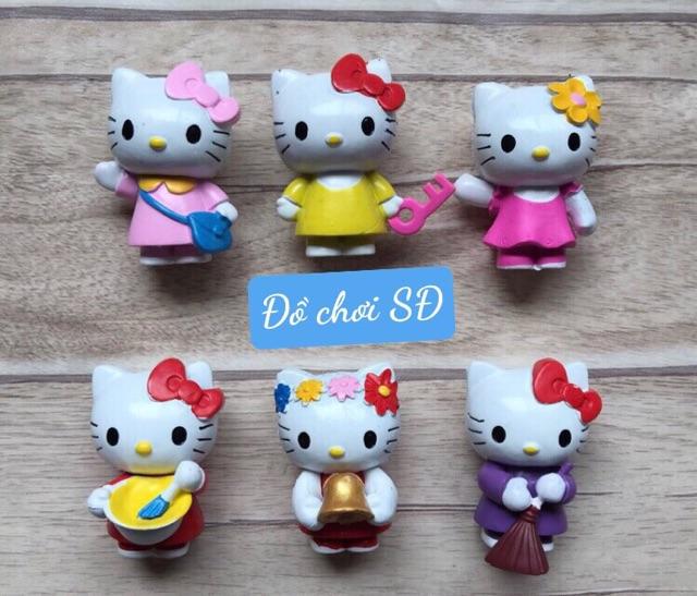 Mô hình kitty - bộ 6 con