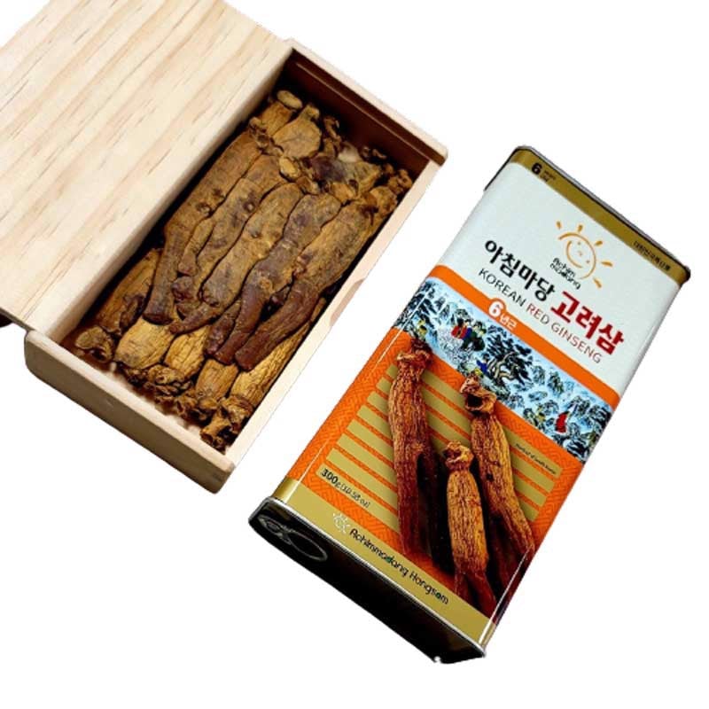 Hồng Sâm Củ Khô Achimmadang 300g 10 củ to, đẹp cho người cao tuổi, ổn đình đường huyết, tốt cho tim mạch