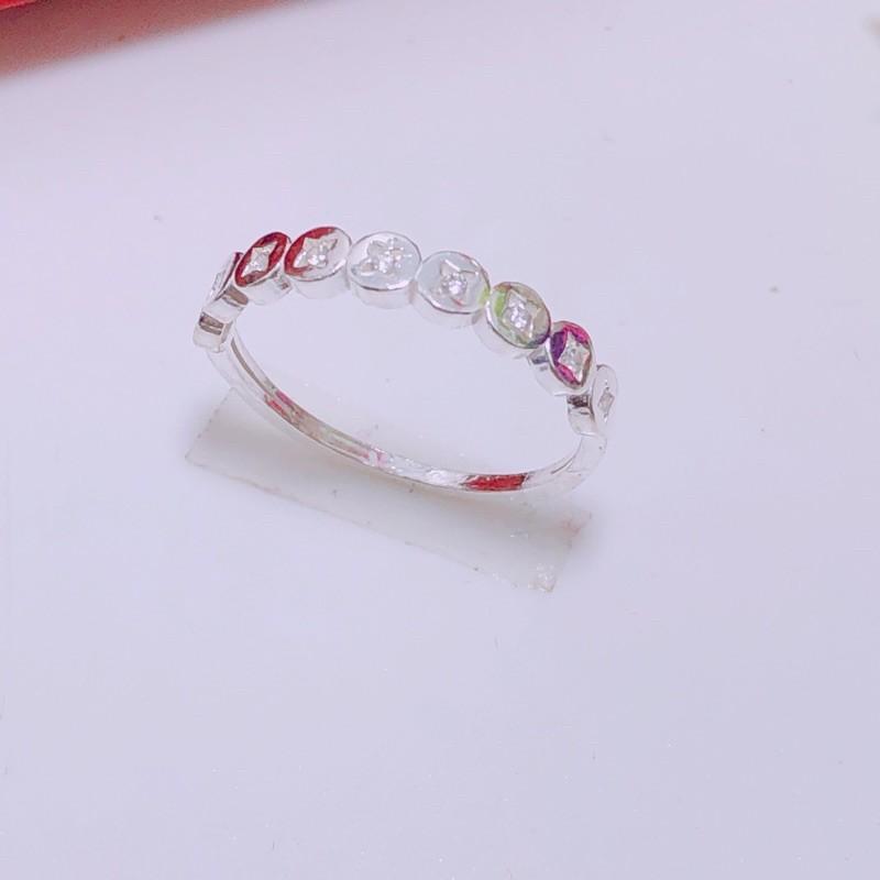 Nhẫn kim tiền bạc ta, nhẫn tài lộc, nhẫn đồng tiền nhỏ xinh