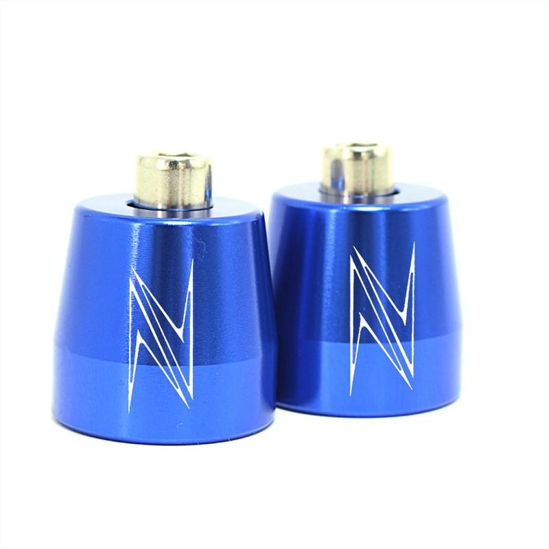 Bộ 2 đuôi gắn thanh tay lái xe máy chống rung CNC cho KAWASAKI Z250 Z300 Z650 Z750 Z800 Z900 Z1000