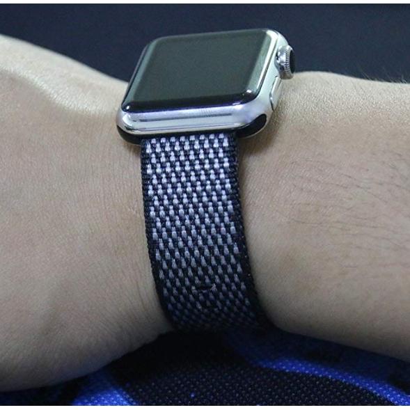Dây đeo thay thế chất liệu vải dù cho Apple Watch 1 2 3 4 5 6 SE 7